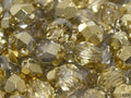 Facetterade RounTrio - Crystal Amber 6mm, 20-pack Hilmas Pyssel