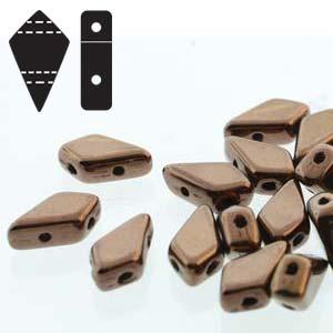 Kite Bead - Jet Dark Bronze 9x5mm, 10 gram Hilmas Pyssel