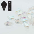 Kite Bead - Crystal AB 9x5mm, 10 gram Hilmas Pyssel