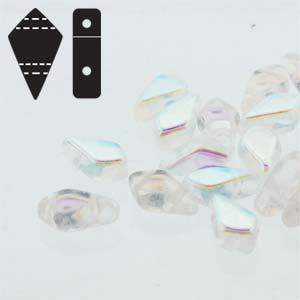 Kite Bead - Crystal AB 9x5mm, 10 gram Hilmas Pyssel