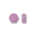 Honeycomb - Silk Laser Silk Pink Web 6mm, 1 sträng Hilmas Pyssel