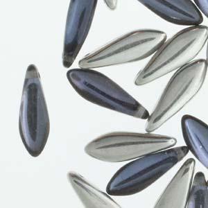 Dagger - Backlit Periwinkle 5x16mm, 1 sträng Hilmas Pyssel