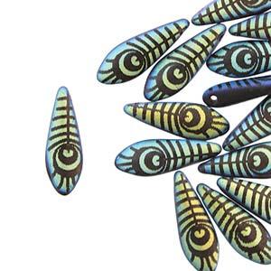 Dagger - Jet Matt Laser Eye 5x16mm, 1 sträng Hilmas Pyssel