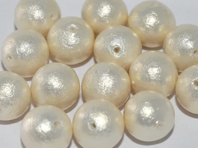 Miyuki Cotton Pearl - Rich Cream 8mm 5-pack Miyuki