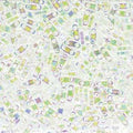 Miyuki Quarter Tila - Clear Transparent Rainbow 5x1,2mm 5 gram Miyuki