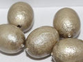 Paper Mache Beads - Grey Oval 24x18mm 1 styck Hilmas Pyssel