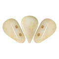 Amos® par Puca® - Opaque Beige Ceramic Look, 10 gram Les perles par Puca® - Paris