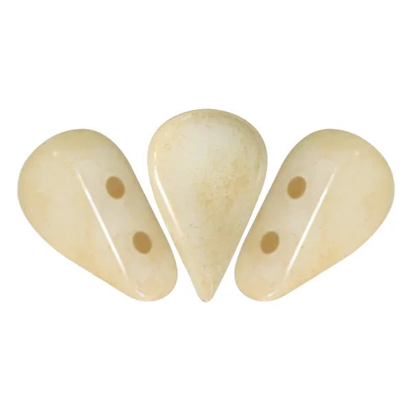 Amos® par Puca® - Opaque Beige Ceramic Look, 10 gram Les perles par Puca® - Paris