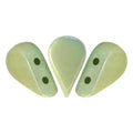 Amos® par Puca® - Opaque Light Green Ceramic Look, 10 gram Les perles par Puca® - Paris