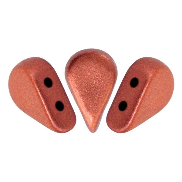 Amos® par Puca® - Bronze Red Matte, 10 gram Les perles par Puca® - Paris