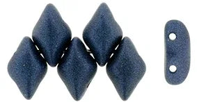 Matubo Gemduo - Metallic Suede Dark Blue 8x5mm, 10 gram Matubo