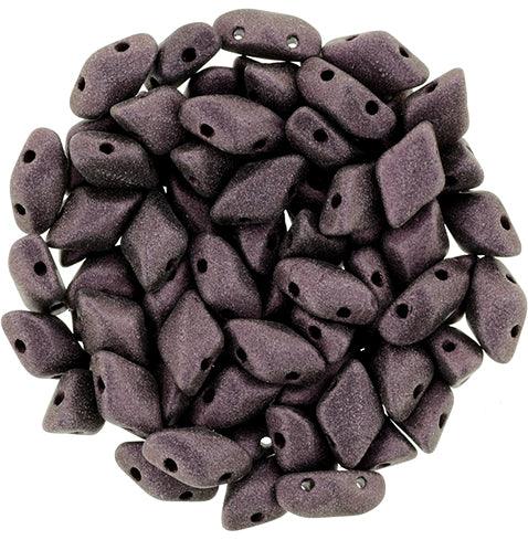 Matubo Gemduo - Metallic Suede Pink 8x5mm, 10 gram Matubo