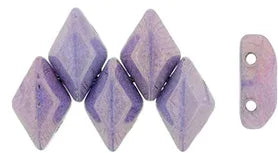 Matubo Gemduo - Metallic Amethyst Chalk 8x5mm, 10 gram Matubo