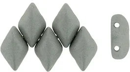 Matubo Gemduo - Saturated Grey 8x5mm, 10 gram Matubo