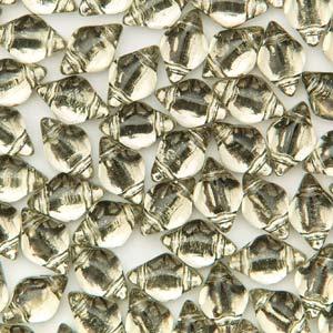 Matubo Gemduo - Backlit Pearl Grey 8x5mm, 10 gram Matubo