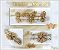 Mönster Armband - Connie Les perles par Puca® - Paris