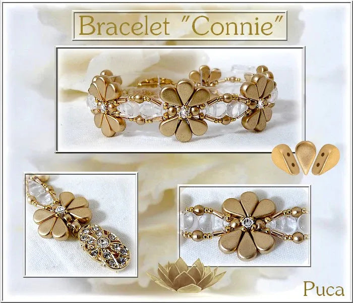 Mönster Armband - Connie Les perles par Puca® - Paris