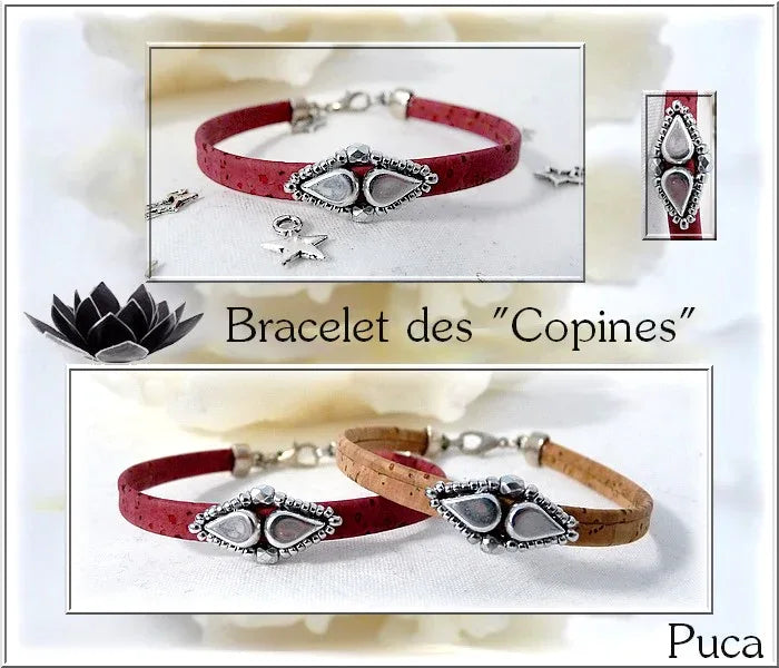 Mönster Armband - Copines Les perles par Puca® - Paris