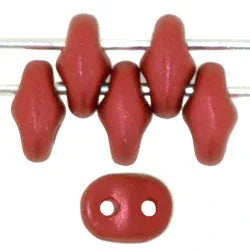 SuperDuo - Matte Metallic Lava, 10 gram Matubo