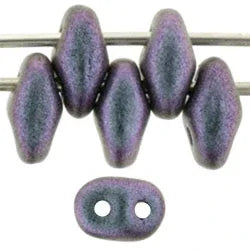 SuperDuo - Polychrome Orchid Aqua 10 gram Matubo