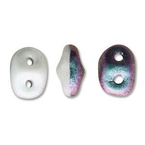 SuperDuo Duets - Polychrome Mix Berry & Cream 10 gram Matubo