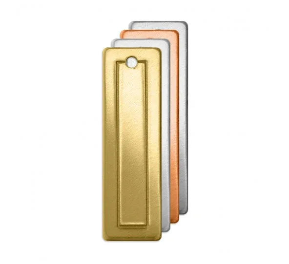 ImpressArt Premium taggar - Rektangel 11x46mm (3-11st) ImpressArt