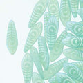 Dagger - Turquoise Matte Laser Eye 5x16mm, 1 sträng Hilmas Pyssel