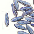 Dagger - Blue Opal Laser Wing 5x16mm, 1 sträng Hilmas Pyssel