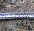 Mockaimitation - Strass och kedja grå, 6mm, 20 cm Grekisk Metall