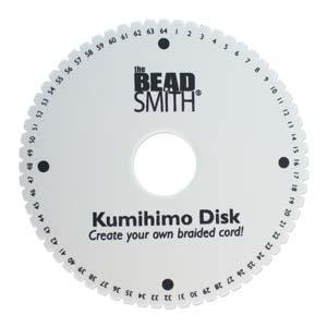 Kumihimoplatta - Rund 20 cm med 64 spår 1 styck Beadsmith
