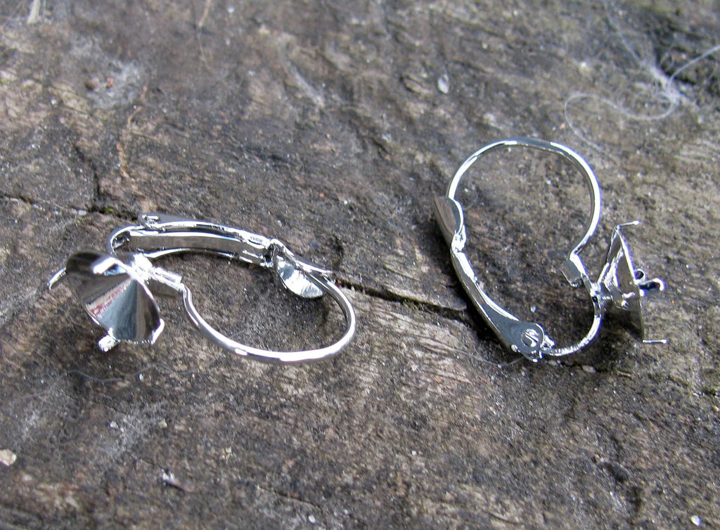 Örkrok Brisyr Silverfärgad - Fäste för ss39 17mm, 1 par Grekisk Metall