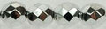 Tjeckiska Firepolish - Silver 8mm, 25-Pack Hilmas Pyssel