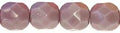 Tjeckiska Firepolish - Dark Milky Amethyst 6mm, 25-pack Hilmas Pyssel