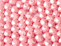 Tjeckiska Firepolish - Pastel Pink 6mm, 25-pack Hilmas Pyssel