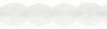 Tjeckiska Firepolish - Matte Alabaster 4 mm 50-pack Hilmas Pyssel