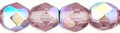 Tjeckiska Firepolish - LT Amethyst AB 4 mm, 50-pack Hilmas Pyssel