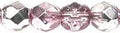 Tjeckiska Firepolish - Silver Plum 4 mm, 50-pack Hilmas Pyssel