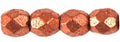 Tjeckiska Firepolish - Matte Metallic Copper 3 mm, 50-pack Hilmas Pyssel