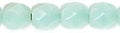 Tjeckiska Firepolish - Opaque Green Pea 3 mm, 50-pack Hilmas Pyssel
