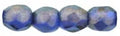 Tjeckiska Firepolish - Halo Ultramarine 4 mm, 50-pack Hilmas Pyssel