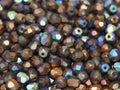 Tjeckiska Firepolish - Crystal Glittery Matt Bronze 3 mm, 50-pack Hilmas Pyssel