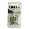 Tjeckiska Firepolish - Crystal Gold Rainbow, True 2 mm, 2 gram Hilmas Pyssel