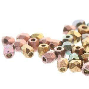 Tjeckiska Firepolish - Violet Rainbow, True 2 mm, 2 gram Hilmas Pyssel