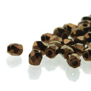 Tjeckiska Firepolish - Jet Bronze, True 2 mm, 2 gram Hilmas Pyssel