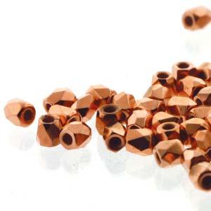 Tjeckiska Firepolish - Crystal Copper Plate, True2 mm, 2 gram Hilmas Pyssel
