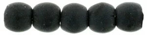 Tjeckiska Druk (Runda) - Jet Matte 2mm, 50-pack Hilmas Pyssel