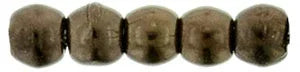 Tjeckiska Druk (Runda) - Jet Bronze 2mm, 50-pack Hilmas Pyssel