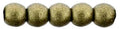 Tjeckiska Druk (Runda) - Metallic Suede Gold 2mm, 50-pack Hilmas Pyssel