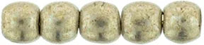 Tjeckiska Druk (Runda) - Saturated Metallic Haselnut 2mm, 50-pack Hilmas Pyssel