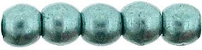 Tjeckiska Druk (Runda) - Saturated Metallic Island Paradise 2mm, 50-pack Hilmas Pyssel